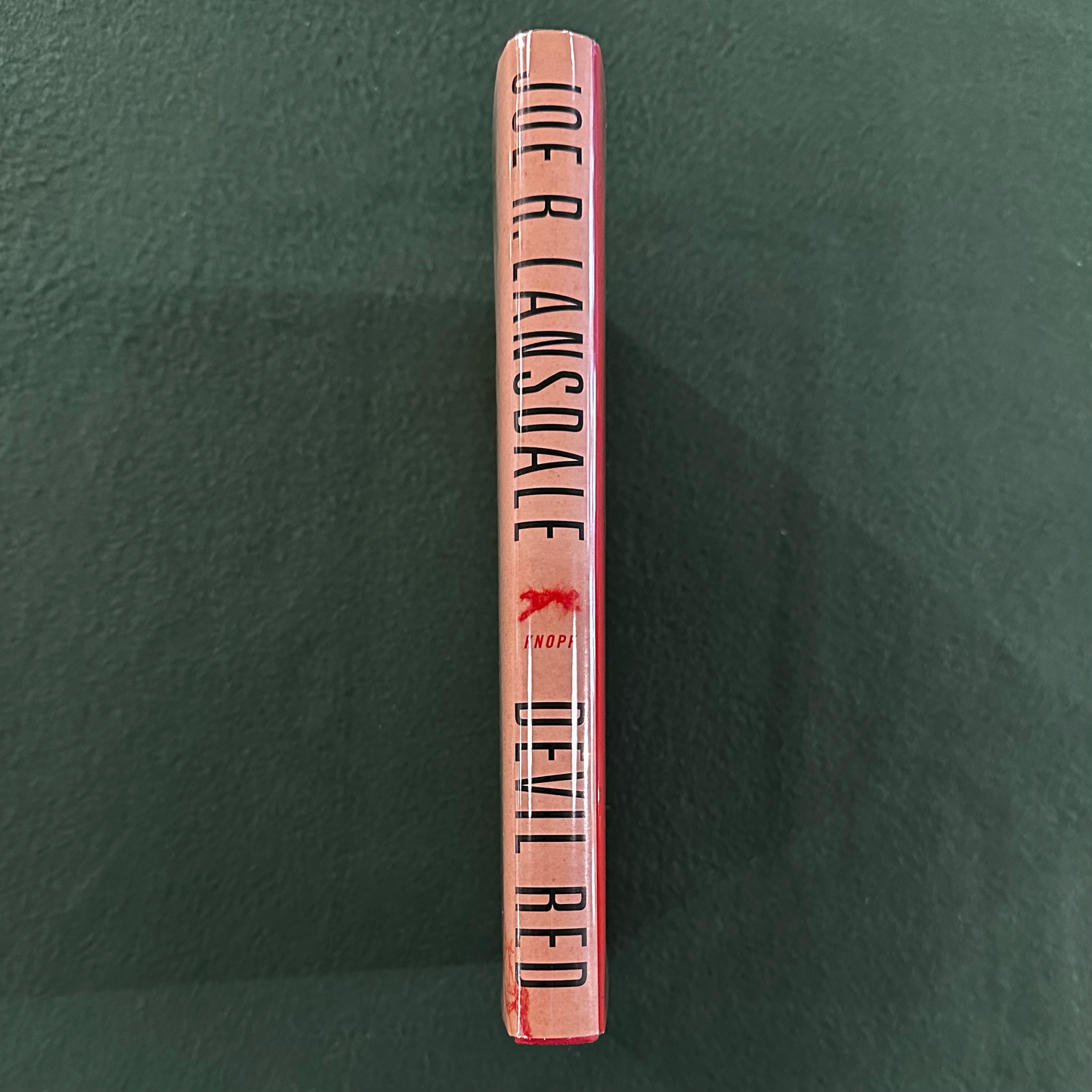 Fiction Hardback: Joe R Lansdale - Devil Red FIRST EDITION/PRINTING