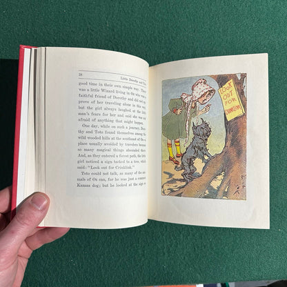 Vintage Fiction Hardback: Frank L Baum - Little Wizard Stories of Oz FIRST PRINTING