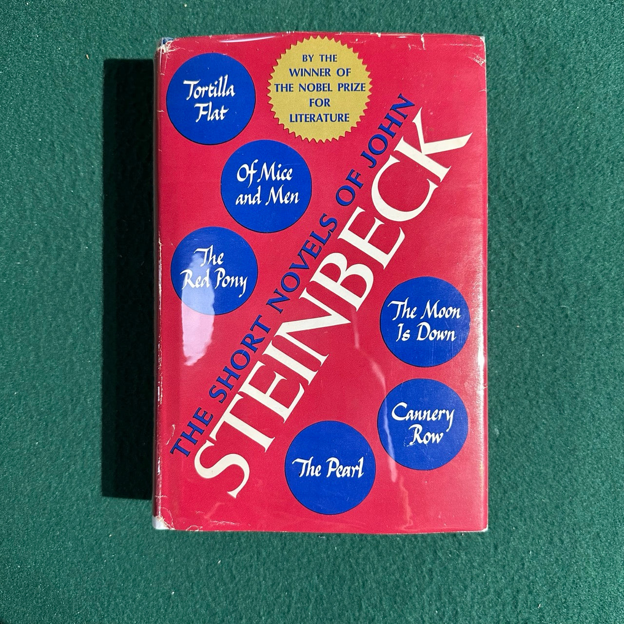 Vintage Fiction Hardback: The Short Novels of John Steinbeck BCE