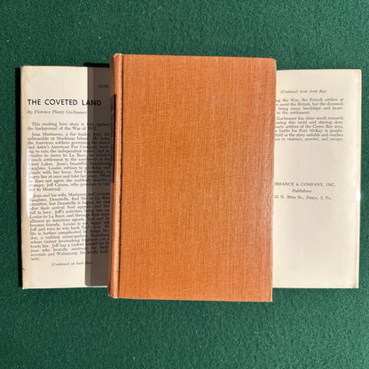 Vintage Fiction Hardback: Florence Plantz Gochnauer - The Coveted Land FIRST EDITION
