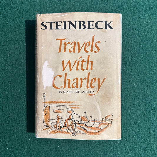 Vintage Fiction Hardback: John Steinbeck - Travels with Charley BCE