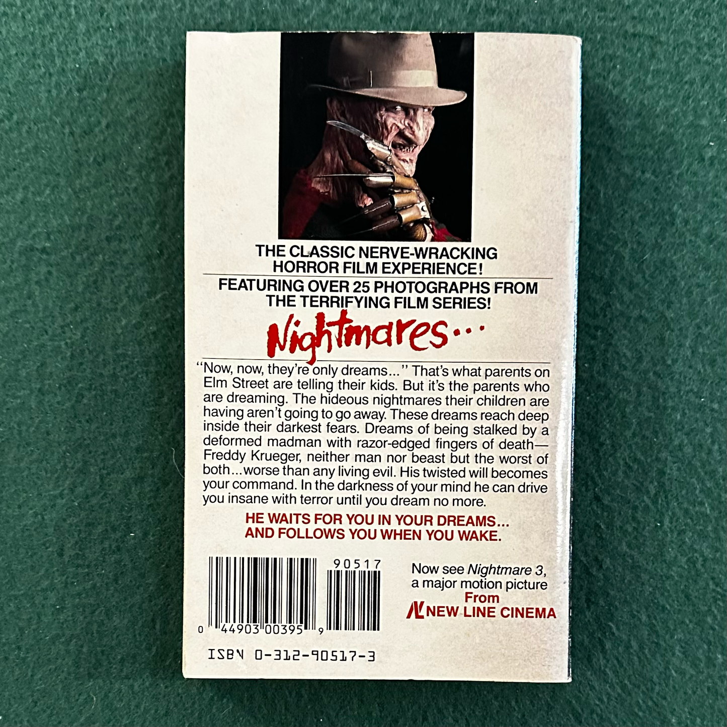 Vintage Horror Paperback: Jeffrey Cooper - The Nightmares on Elm Street SECOND PRINTING