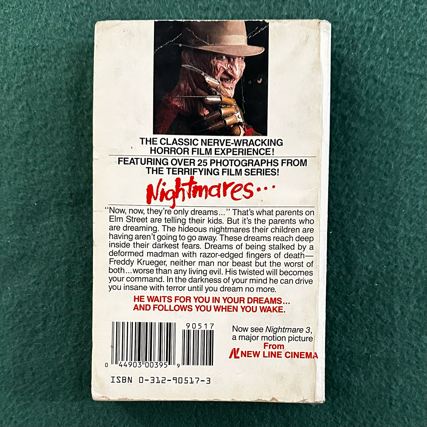 Vintage Horror Paperback: Jeffrey Cooper - The Nightmares on Elm Street FIRST PRINTING