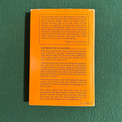 Vintage Non-Fiction Hardback: William Jon Watkins - The Tracker: The Story of Tom Brown Jr. FIRST EDITION/SECOND PRINTING