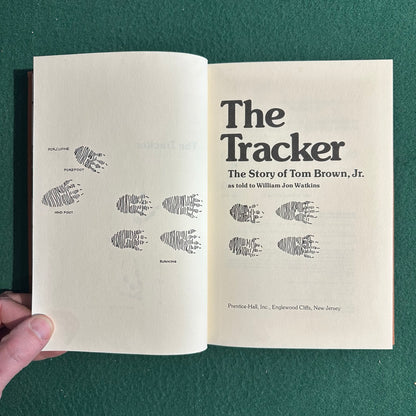 Vintage Non-Fiction Hardback: William Jon Watkins - The Tracker: The Story of Tom Brown Jr. FIRST EDITION/SECOND PRINTING
