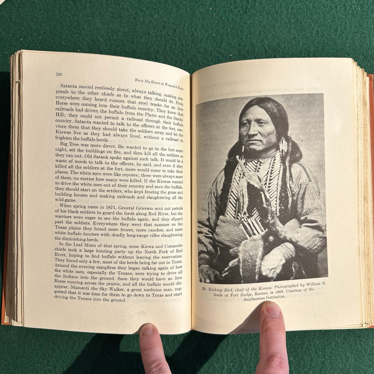 Vintage Non-Fiction Hardback: Dee Brown - Bury My Heart at Wounded Knee EIGHTH PRINTING