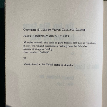 Vintage Fiction Hardback: John le Carre - The Spy Who Came in from the Cold BCE