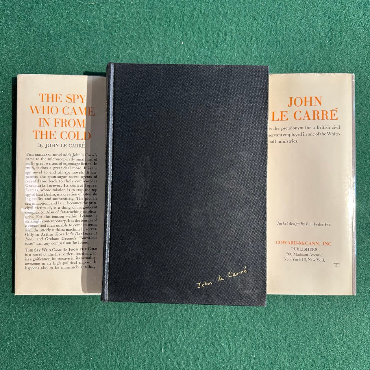 Vintage Fiction Hardback: John le Carre - The Spy Who Came in from the Cold BCE