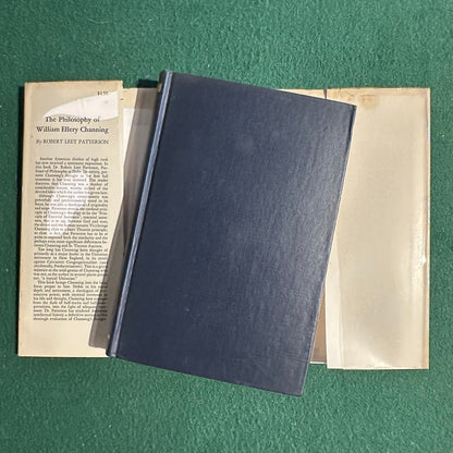 Vintage Non-Fiction Hardback: Robert Lee Patterson - The Philosophy of William Ellery Channing FIRST EDITION