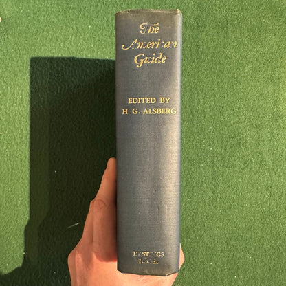 Vintage Non-Fiction Hardback: The American Guide, Edited by Henry G Alsberg BCE