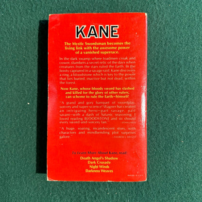 Vintage Fantasy Paperback: Karl Edward Wagner - Bloodstone SIGNED