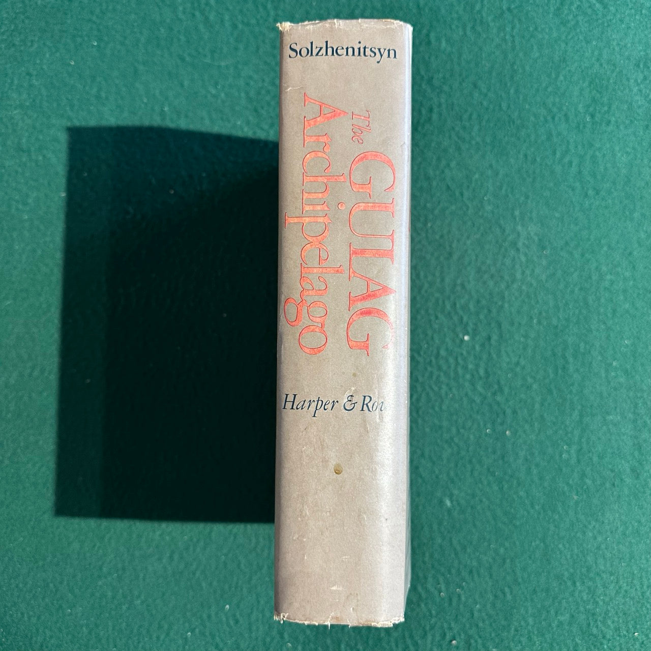 Vintage Non-Fiction Hardback: Aleksandr I Solzhenitsyn - The Gulag Archipelago FIRST EDITION