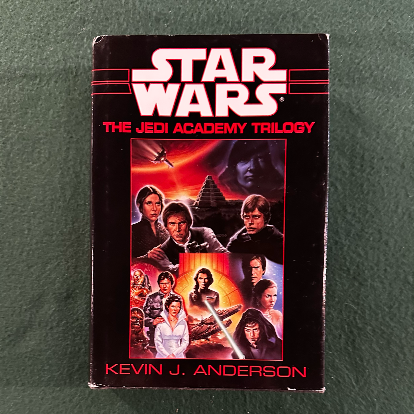 Vintage Sci-Fi Hardback: Kevin J Andserson - Star Wars: The Jedi Academy Trilogy&nbsp;