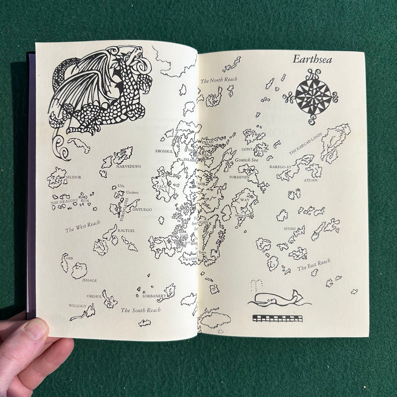 Vintage Fantasy Hardback: Ursula K Le Guin - The Farthest Shore Second PRINTING