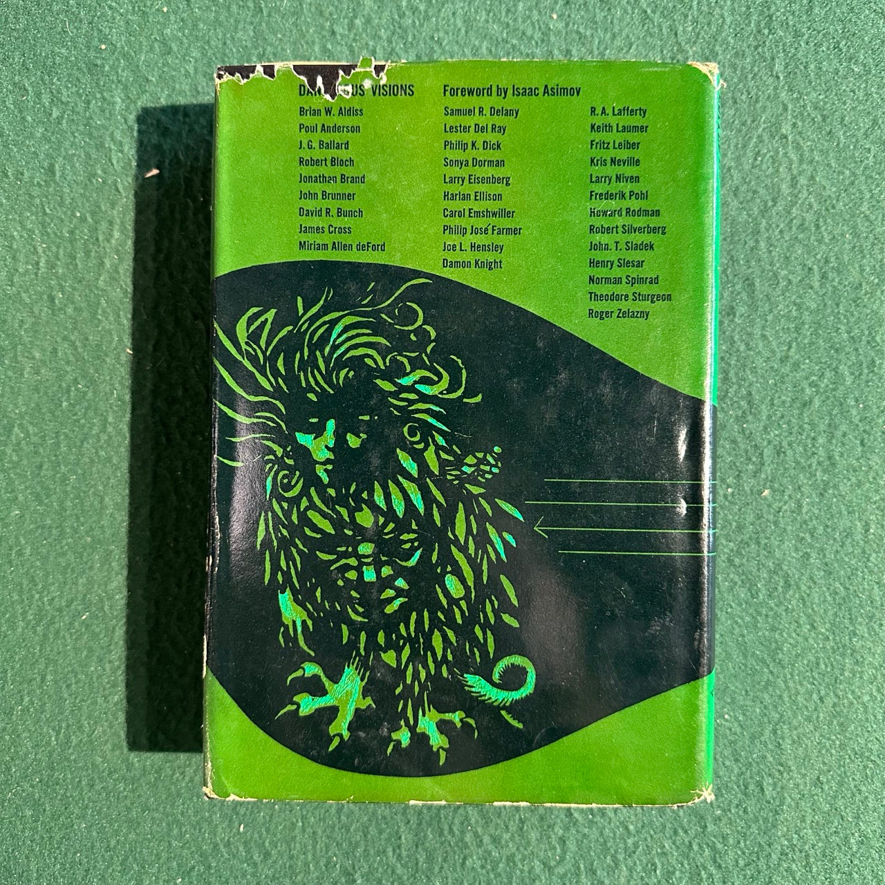 Vintage Sci-Fi Hardback: Dangerous Visions, Edited by Harlan Ellison BCE