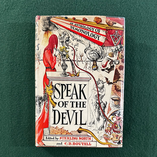 Vintage Horror Hardback: Speak of the Devil, Edited by Sterling North and CB Boutell BOOK CLUB EDITION