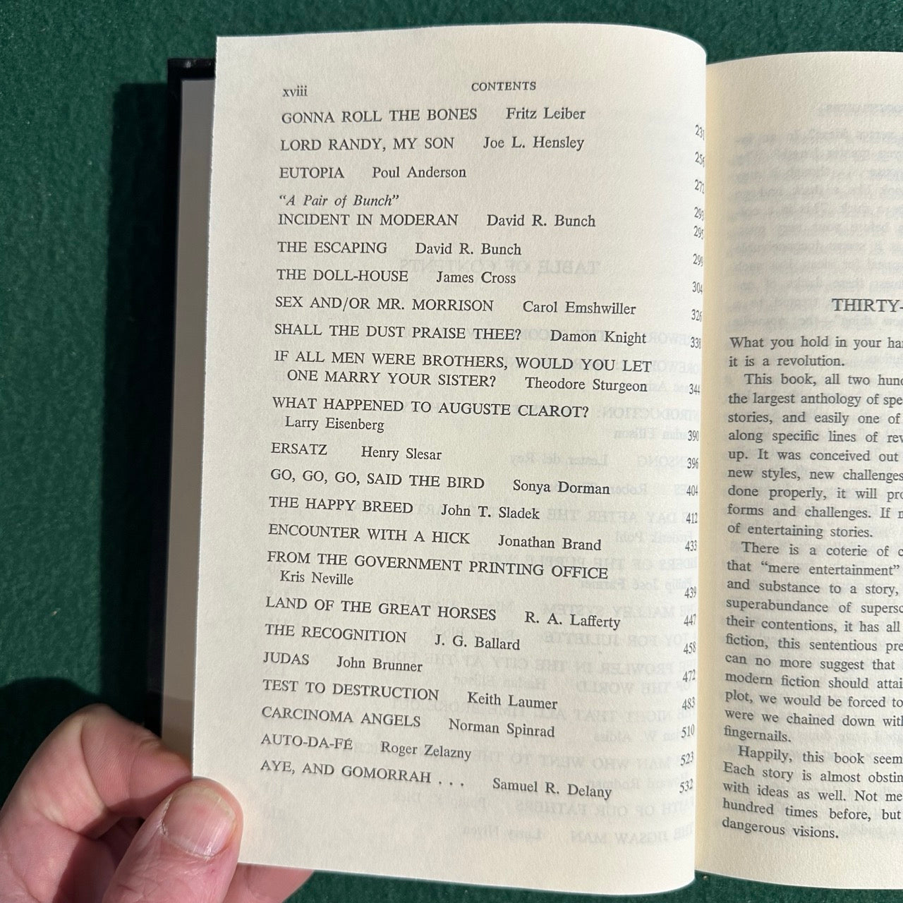 Vintage Sci-Fi Hardback: Dangerous Visions, Edited by Harlan Ellison BCE