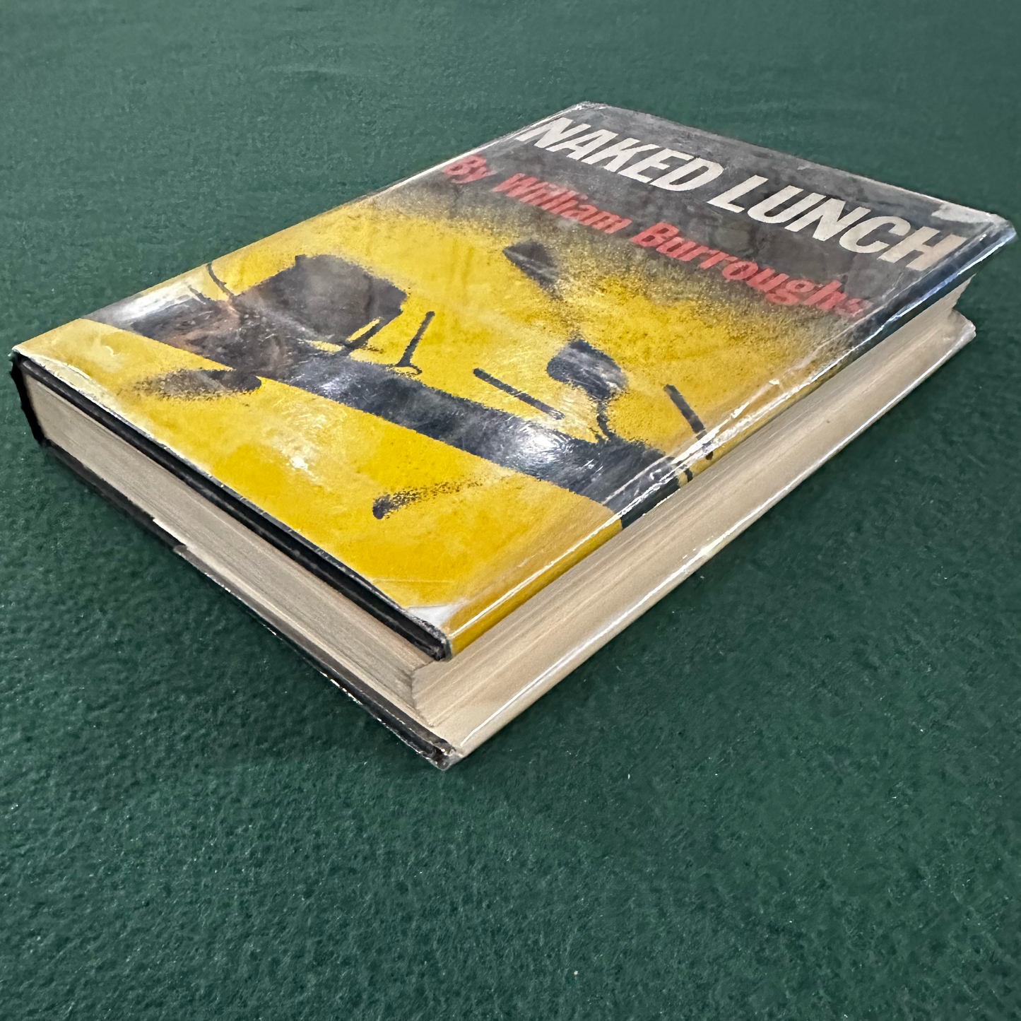 Vintage Fiction Hardback: William Burroughs - Naked Lunch FIRST EDITION/PRINTING