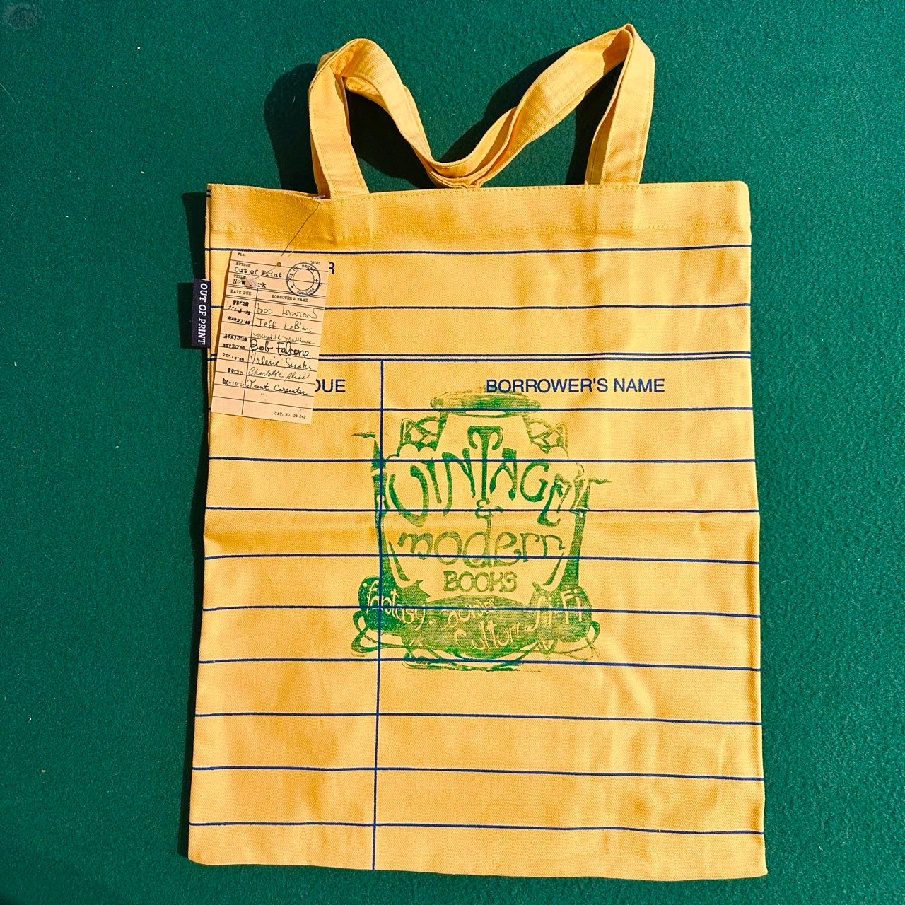 Vintage & Modern Books Branded Tote