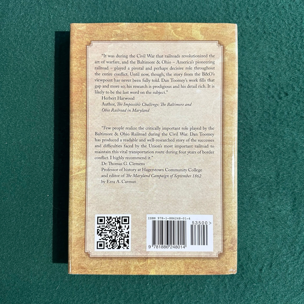Non-Fiction Hardback: Daniel Carroll Toomey - The War Came by Train SIGNED