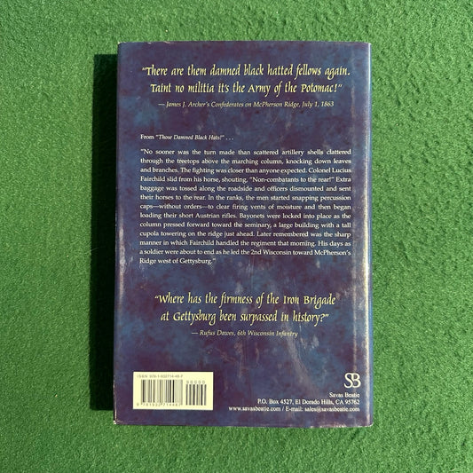 Non-Fiction Hardback: Lance J Herdegen - Those Damn Black Hats! FIRST EDITION