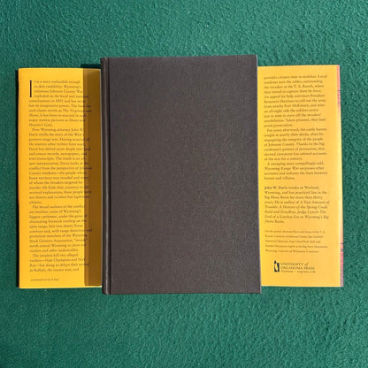 Non-Fiction Hardback: John W Davis - Wyoming Range War FIRST EDITION