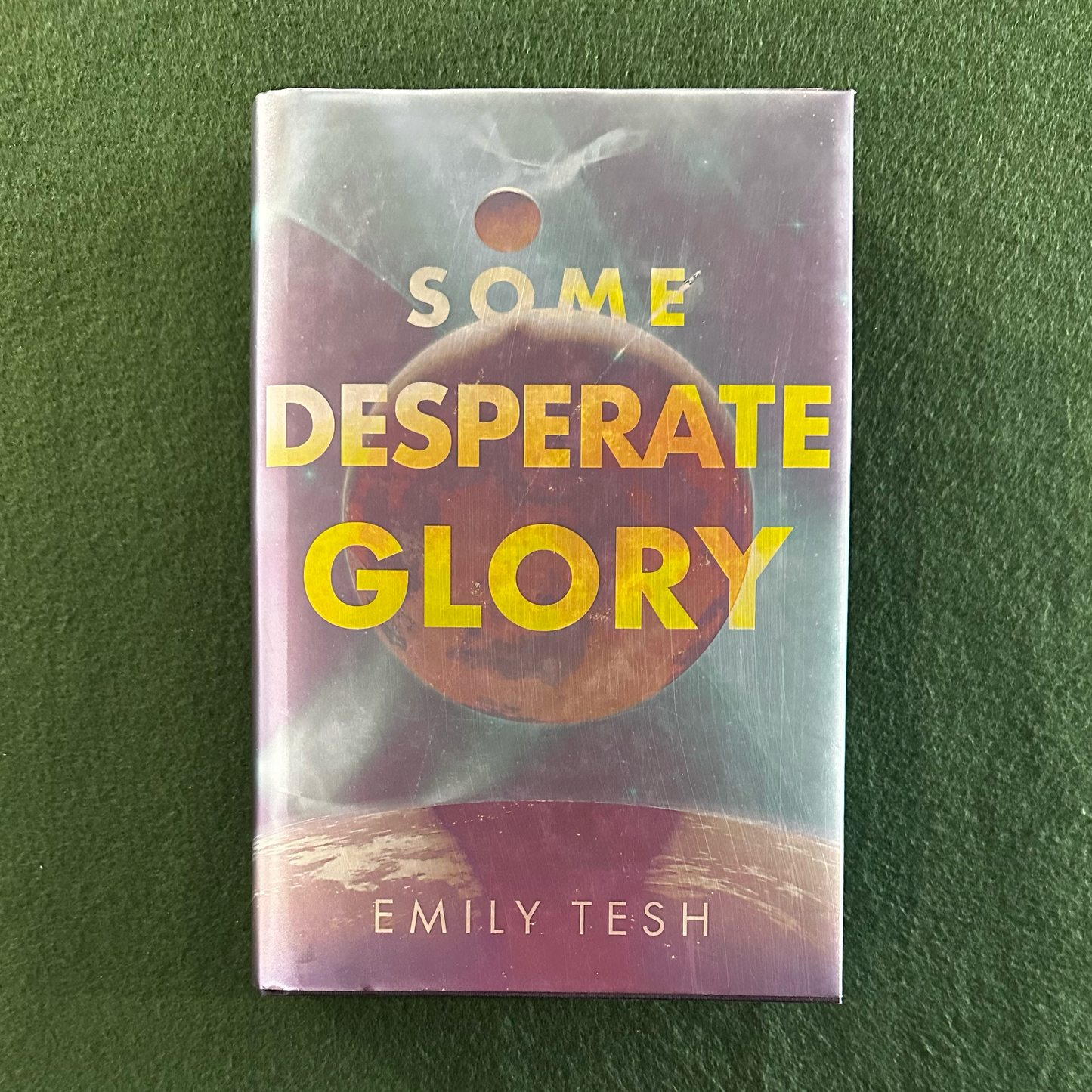 Sci-Fi Hardback: Emily Tesh - Some Desperate Glory, Illumicrate Edition SIGNED FIRST EDITION/PRINTING