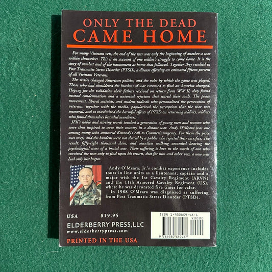 Non-Fiction Paperback: Andy O'Meara, Jr. - Only the Dead Came Home SIGNED