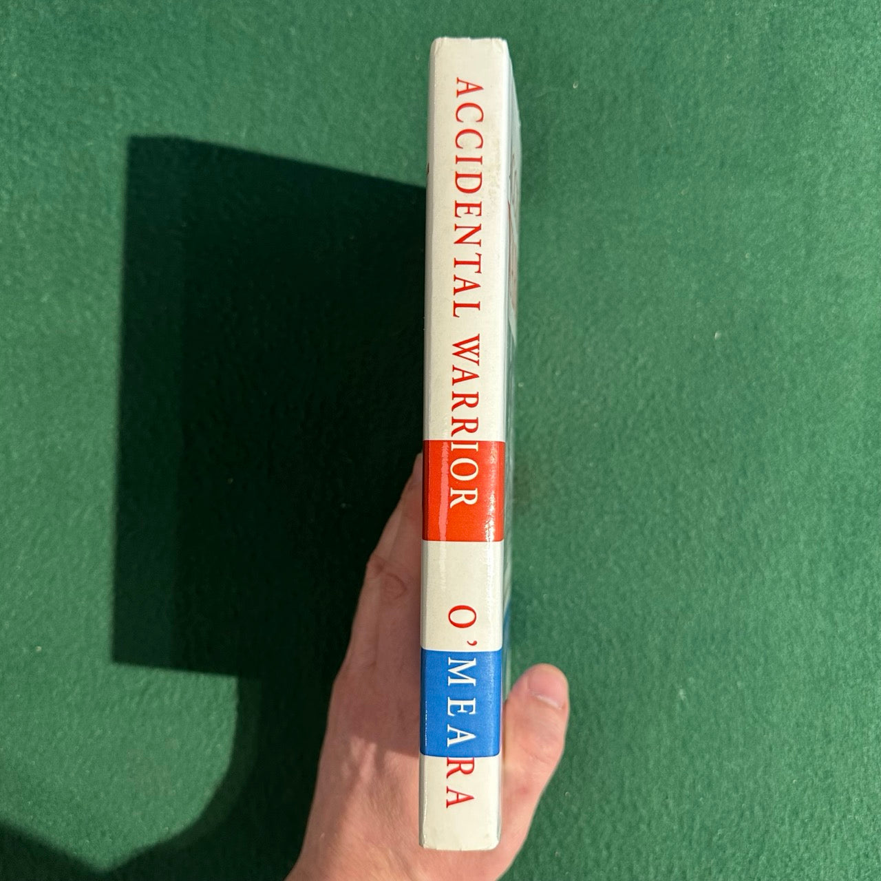 Non-Fiction Hardback: Andy O'Meara, Jr. - Accidental Warrior SIGNED