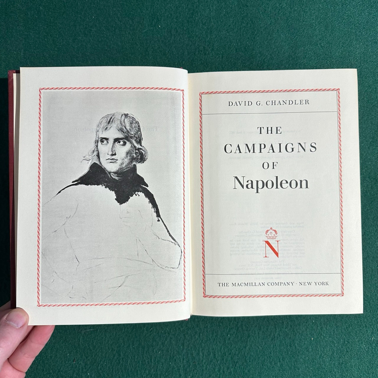 Vintage Non-Fiction Hardback: David G Chandler - The Campaigns of Napoleon