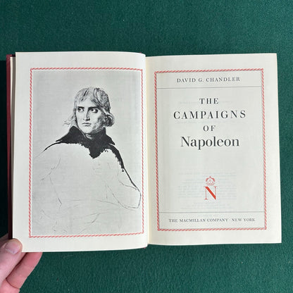 Vintage Non-Fiction Hardback: David G Chandler - The Campaigns of Napoleon