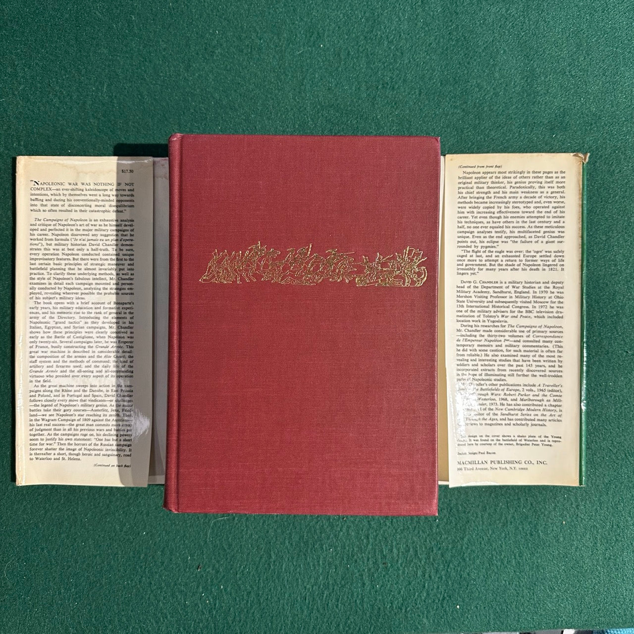 Vintage Non-Fiction Hardback: David G Chandler - The Campaigns of Napoleon