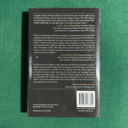 Non-Fiction Hardback: Fighting in the Dark, Edited by Vincent P O'Hara and Trent Hone FIRST EDITION