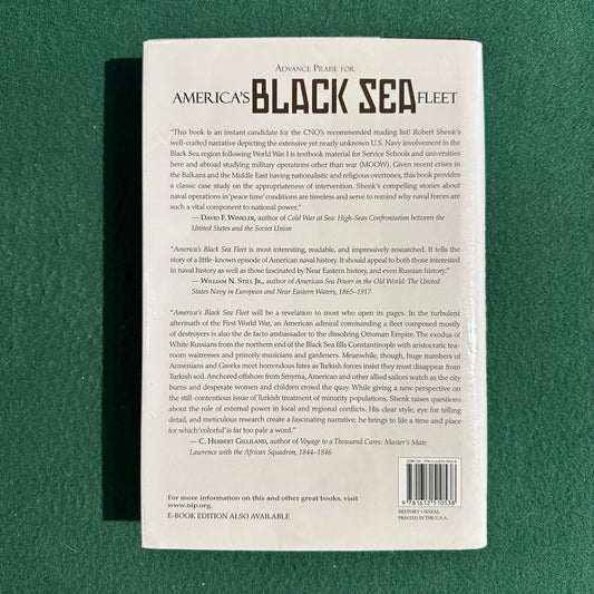 Non-Fiction Hardback: Robert Shenk - America's Black Sea Fleet FIRST EDITION