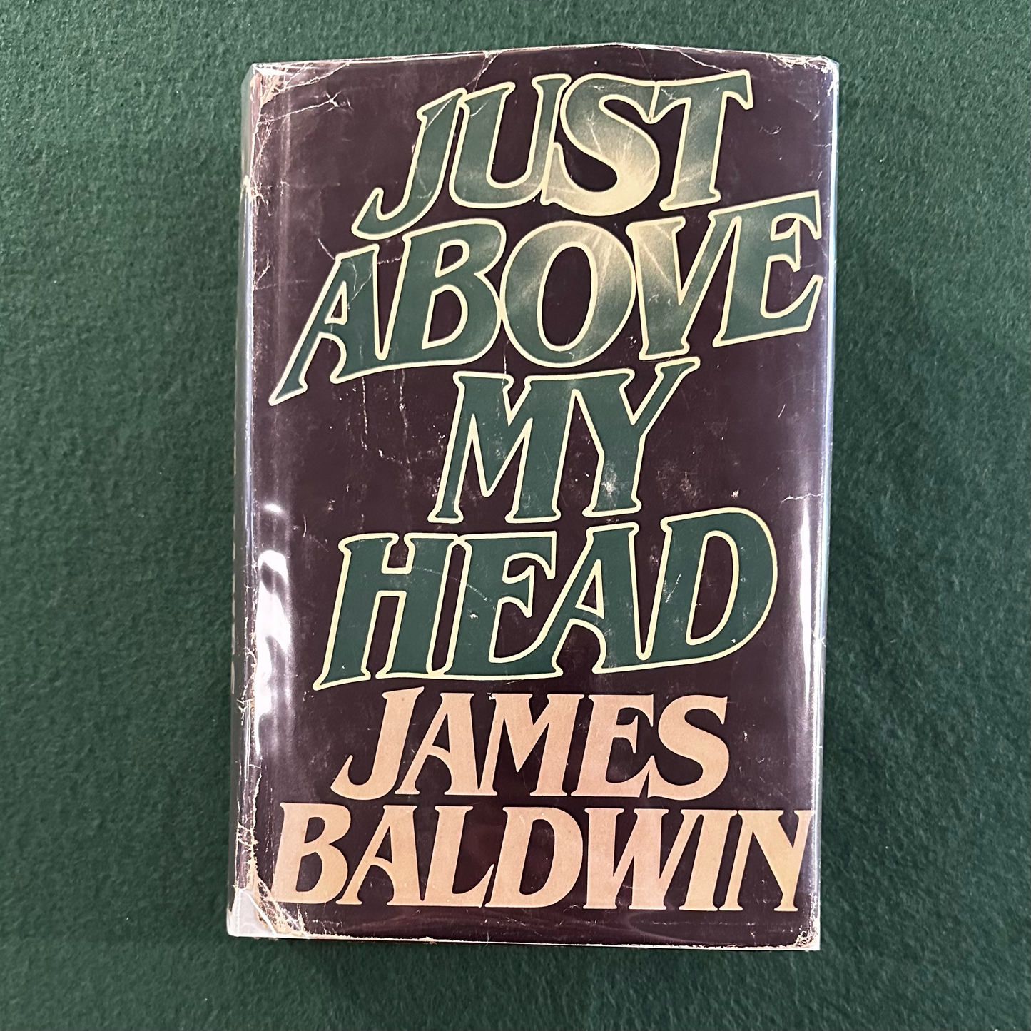 Vintage Fiction Hardback: James Baldwin - Just Above My Head BCE