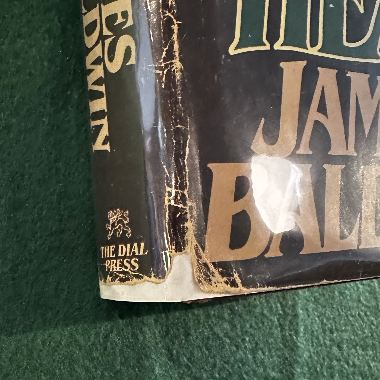 Vintage Fiction Hardback: James Baldwin - Just Above My Head BCE