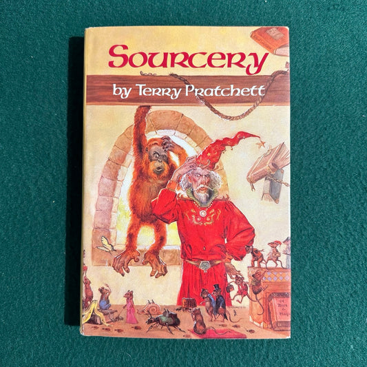 Vintage Fantasy Hardback: Terry Pratchett - Sourcery BCE