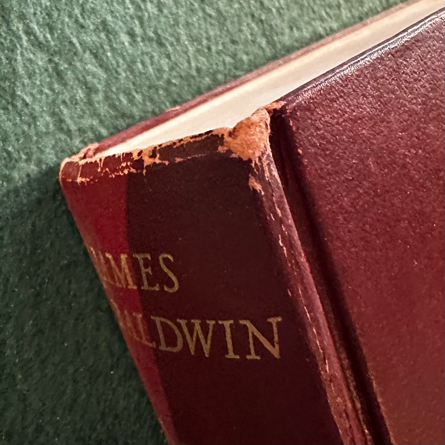 Vintage Fiction Hardback: James Baldwin - Just Above My Head BCE