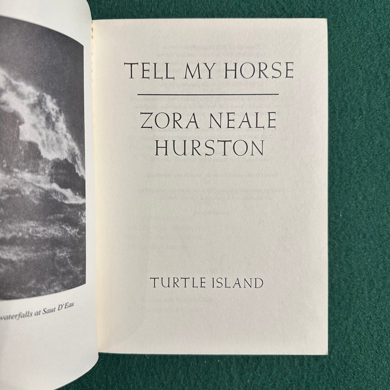 Vintage Fiction Paperback: Zora Neale Hurston - Tell My Horse SECOND PRINTING