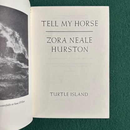 Vintage Fiction Paperback: Zora Neale Hurston - Tell My Horse SECOND PRINTING