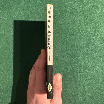 Vintage Non-Fiction Paperback: George Santayana - The Sense of Beauty FIRST PRINTING