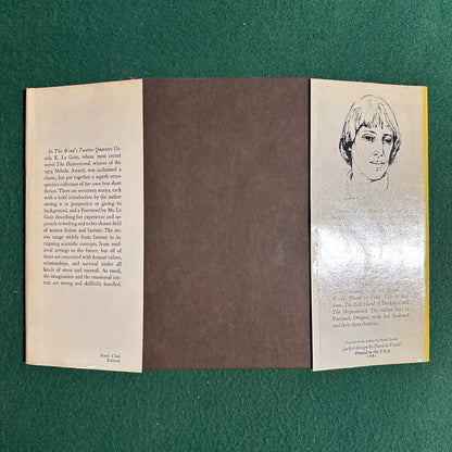 Vintage Sci-Fi/Fantasy Hardback: Ursula K Le Guin - The Wind's Twelve Quarters BCE