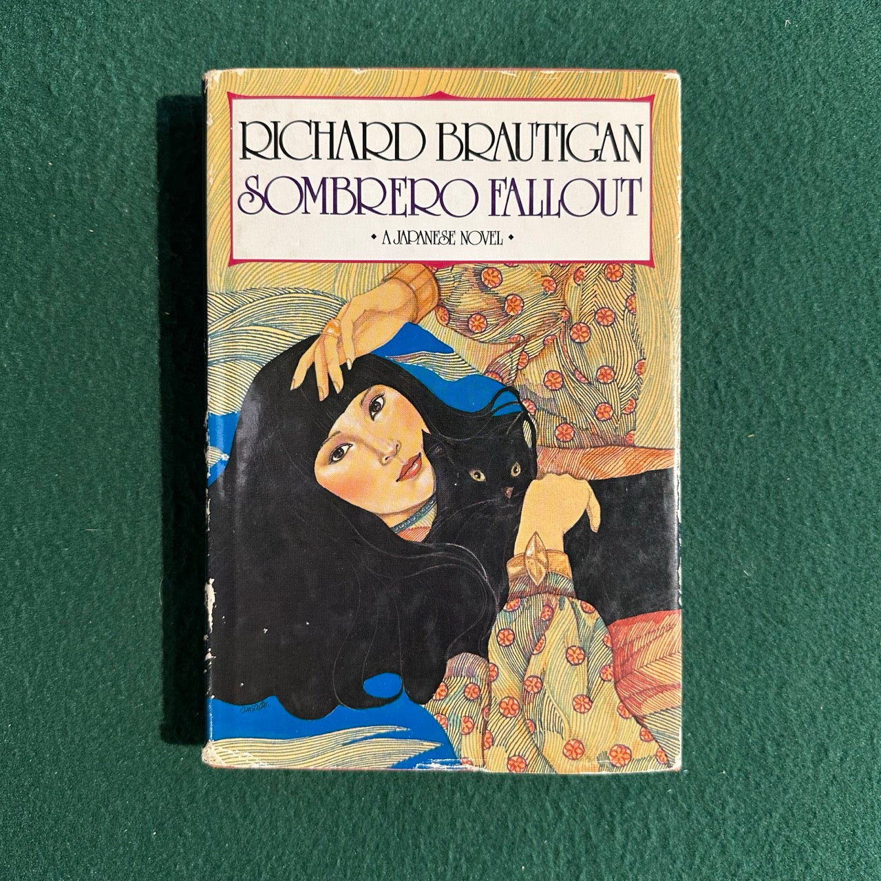 Vintage Fiction Hardback: Richard Brautigan - Sombrero Fallout FIRST EDITION
