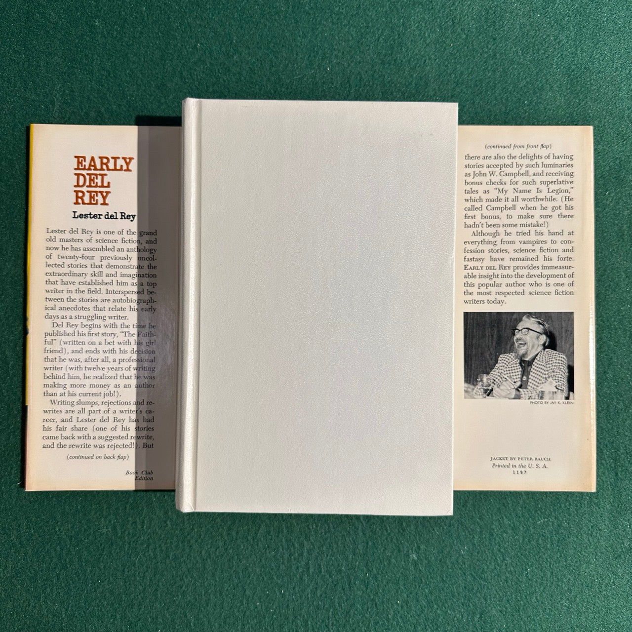 Vintage Sci-Fi Hardback: Lester Del Rey - Early Del Rey BCE