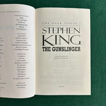 Vintage Fantasy Hardback: Stephen King - The Gunslinger, The Dark Tower Book 1