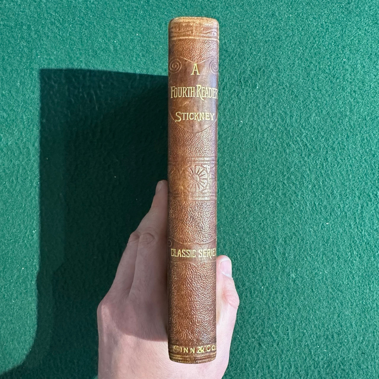 Antique Fiction Hardback: A Fourth Reader - Stickney Classic Series