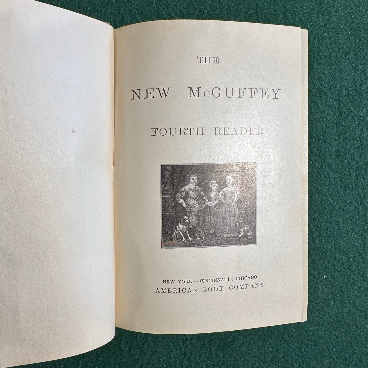 Antique Fiction Hardback: The New McGuffey Fourth Reader
