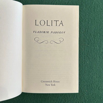 Vintage Fiction Hardback: Vladimir Nabokov - Lolita FIRST EDITION REPRINT