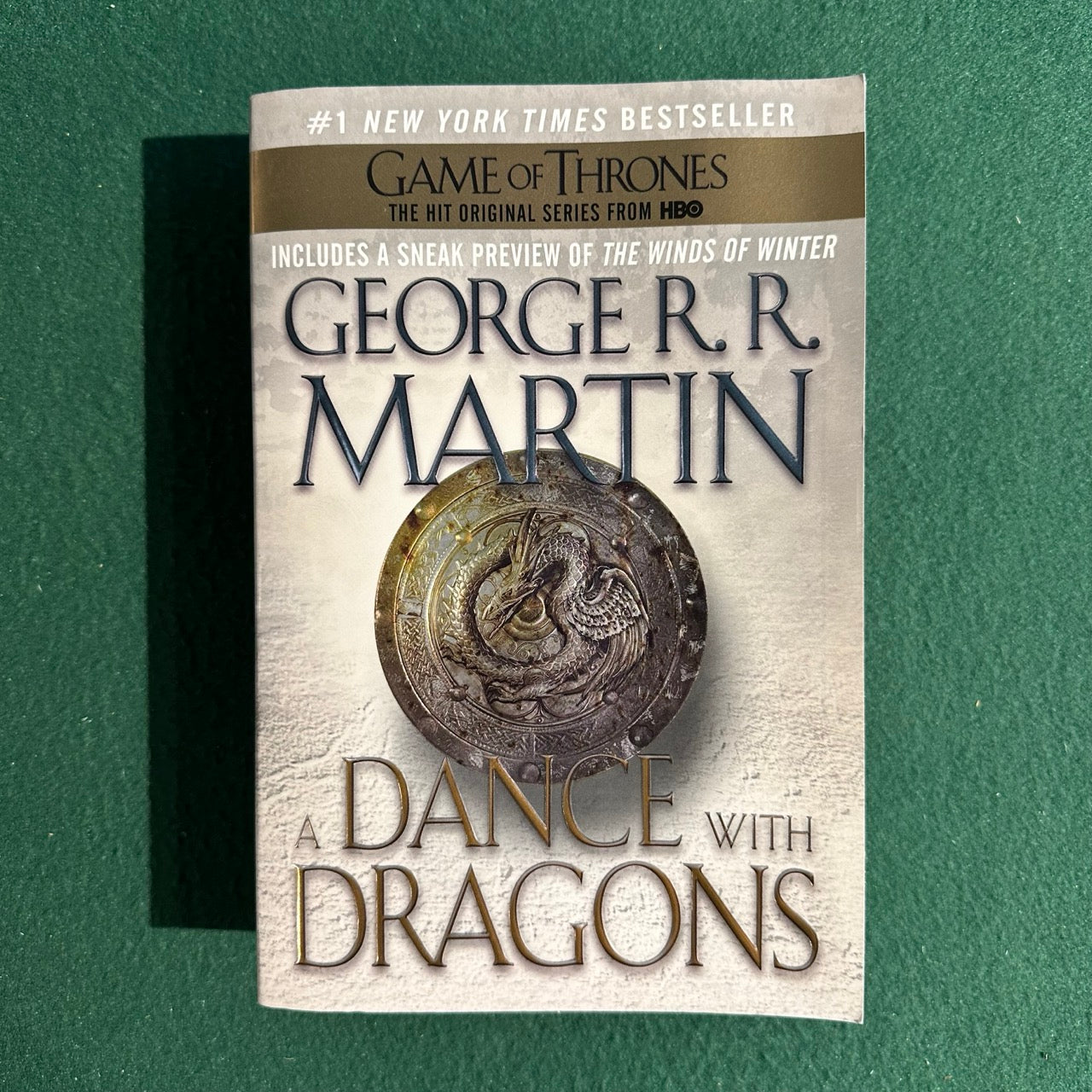 Fantasy Paperback: George RR Martin - A Dance with Dragons FIRST PRINTING