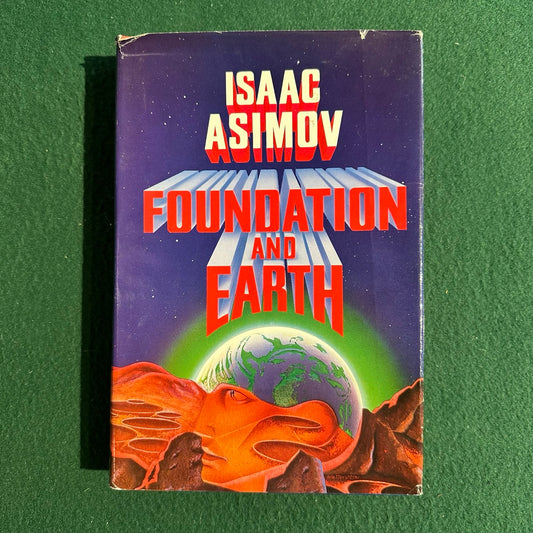Vintage Sci-Fi Hardback: Isaac Asimov - Foundation and Earth